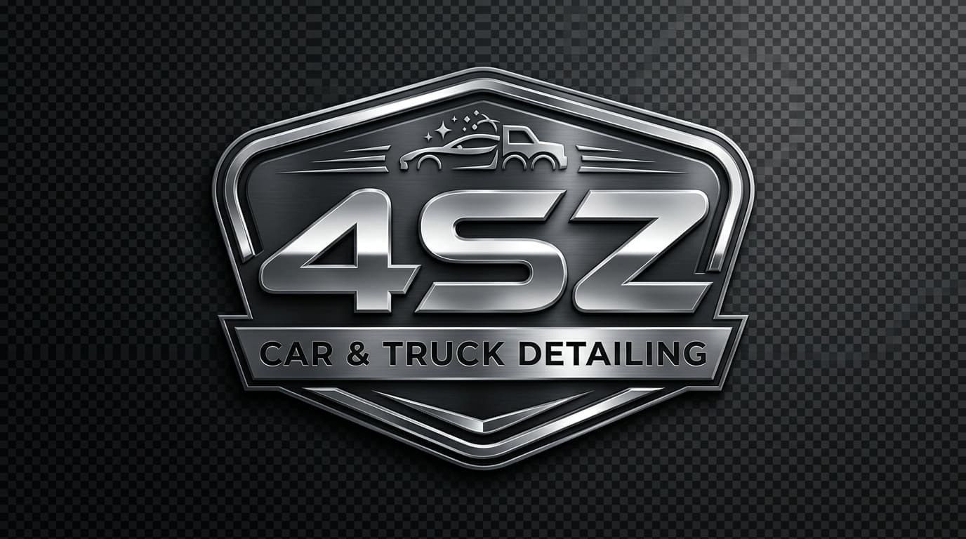 4SZ Car & Truck Detailing Logo